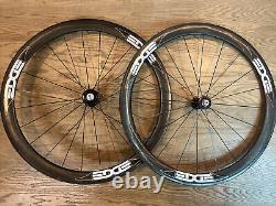 Chris King Edge Enve Carbon Rim Brake 700c Road Bike Wheelset QR 9-10 Speed