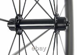 Clincher Carbon Wheels 38mm Road Bike Carbon Wheelset Bicycle Wheel 700C Set