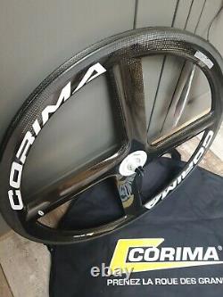 Corima Carbon 4 Spoke Front Road Wheel Tubular