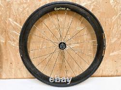 Corima Medium 650c Carbon Road Triathlon Time Trial Tubular Wheels Continental