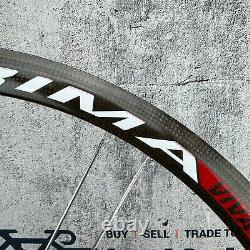 Corima Viva S 34mm Carbon Tubular Rim Brake Road Bike Wheelset 700c 1235g