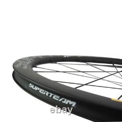 Cyclocross Carbon Wheels UCI Approve Disc Brake Wheelset 45mm Tubeless Road Bike