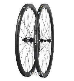 DT350s Sapim 38mm Carbon Wheelset Clincher Tubeless Road Bike 700C UD Matt Rim