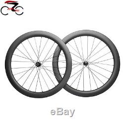 DT Swiss 240 Sapim Carbon Wheel 50mm Clincher Road Bike 700C QR Disc brake