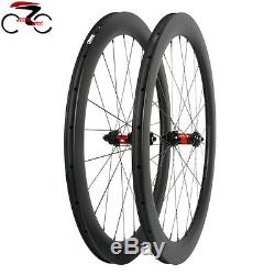 DT Swiss 240 Sapim Carbon Wheel 50mm Clincher Road Bike 700C QR Disc brake