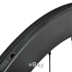 DT Swiss 240 Sapim Carbon Wheel 50mm Clincher Road Bike 700C QR Disc brake