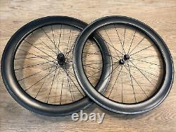 DT Swiss 340 Straight Pull Road Wheelset Carbon Aero 60mm Rims 700c Clincher