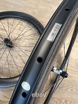 DT Swiss 340 Straight Pull Road Wheelset Carbon Aero 60mm Rims 700c Clincher