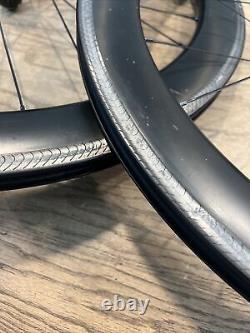 DT Swiss 340 Straight Pull Road Wheelset Carbon Aero 60mm Rims 700c Clincher