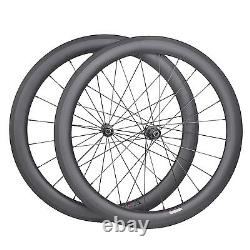 DT Swiss 350 Sapim Carbon Wheelset 50mm Clincher Tubeless UD Matt Road Bike 700C