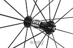 DT Swiss 350 Sapim Carbon Wheelset 50mm Clincher Tubeless UD Matt Road Bike 700C