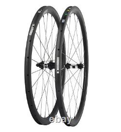 DT Swiss 350 Sapim Carbon Wheelset 50mm Clincher Tubeless UD Matt Road Bike 700C