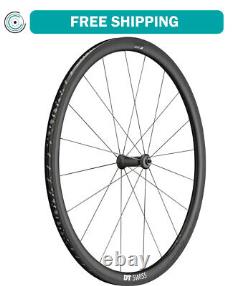 DT Swiss PRC 1400 Spline Carbon Front Wheel 700c QR x 100mm Rim Brake Black