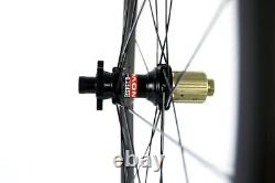 Disc Brake Carbon Bicycle Wheels Road Bike 30mm Depth Without Braking Surface