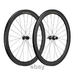 Disc Brake Carbon Wheels Ceramic Hub Tubless Clincher Road Wheelsets Spoke 2015
