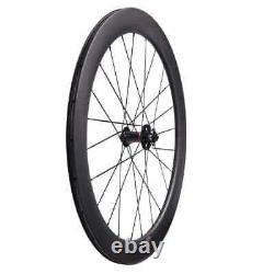 Disc Brake Carbon Wheels Depth 60mm Width 25mm Cyclocross Bike Wheelset Tubuless