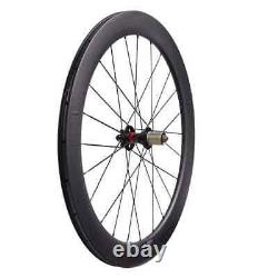 Disc Brake Carbon Wheels Depth 60mm Width 25mm Cyclocross Bike Wheelset Tubuless
