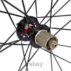 Disc Brake Carbon Wheels Depth 60mm Width 25mm Cyclocross Bike Wheelset Tubuless