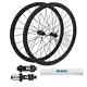 Disc Brake Center Lock Hub Carbon Fiber Wheels 700c Road Bike Wheelset 24h Xdr