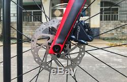 Disc Brake Complete Road Bike Carbon Bicycle frame wheel Shimano R8020group