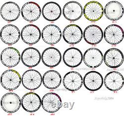 Disc Brake Wheels Carbon 60mm Deep Road Bike Disc Brake Wheelset Thru Axle QR
