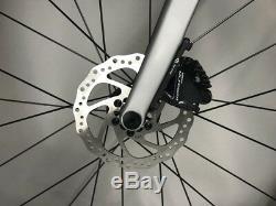 Disc Thru Axle Carbon Road Bike Complete Bicycle frame wheel Ultegra R8020