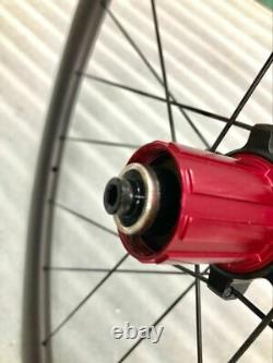 Disc brake Carbon Wheelset Clincher Road Bike Wheels 700C Floating Rotor 40mm
