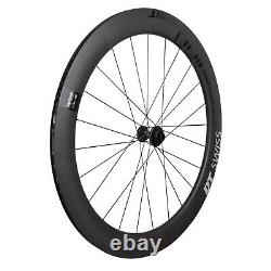 Dt Swiss 700c Arc 1100 Dicut 62 Carbon Front Wheel Road Disc 12x100 Tubeless