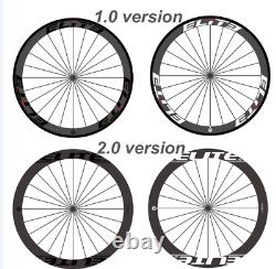 ELITEWHEELS ENT 50mm 700C Carbon Clincher Wheels Road Bike Carbon Wheelset Race