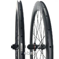 ELITEWHEELS ENT-Disc 700C 60mm Carbon Road Disc Brake Wheelset Cyclocross Wheels