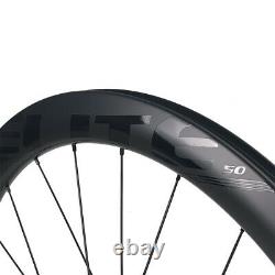 ELITEWHEELS ENT-Disc UCI Carbon Wheels 700c Road Bike Carbon Rim Road Cycling
