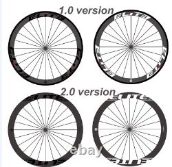 ELITEWHEELS Pro 700c Carbon Road Bike Wheels YAn R10 HUB Clincher Wheelsets