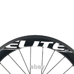 ELITEWHEELS Pro 700c Carbon Road Bike Wheels YAn R10 HUB Clincher Wheelsets