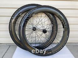 ENVE SES 4.5 AR DISC Wheelset Tubeless Clincher DT Swiss 240 Hubs. 11spd. + Tires