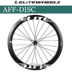 Elite AFF-Disc Carbon Wheels 700C Clincher Road Disc Brake Bicycle Wheels