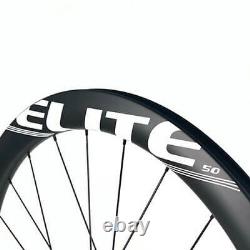 Elite AFF-Disc Carbon Wheels 700C Clincher Road Disc Brake Bicycle Wheels