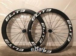Elite Carbon Wheels Disc Brake 700c Road Bike Wheelset ENT UCI Quality Carbon
