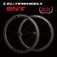 Elite Ent 38mm Road Bike Wheels Clincher Carbon Wheelset Tubeless 700c Race