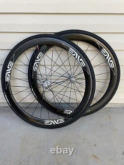 Enve Carbon Rim Brake 700c Road Bike Wheelset, 9-10 spd. White Industries Hubs