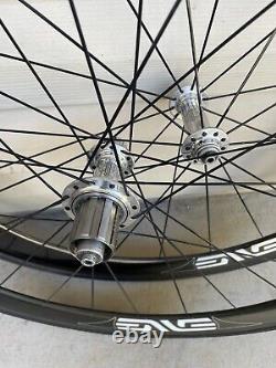 Enve Carbon Rim Brake 700c Road Bike Wheelset, 9-10 spd. White Industries Hubs