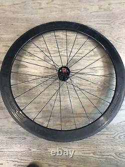 FSA 50mm Aero Carbon 700c Tubular Rear Road Bike Wheel 9/10 Speed