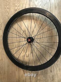 FSA 50mm Aero Carbon 700c Tubular Rear Road Bike Wheel 9/10 Speed