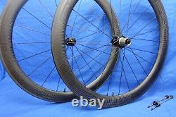 FSE Evo 55C Carbon Clincher, 700c Rim Brake Road Wheelset, 11/12 Speed, TLR