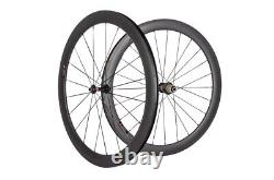 Factory Sales 50mm Carbon Wheels Road Bike Carbon Wheelset Basalt Brake 291 hub