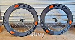 Flo 90 Wheelset Carbon Road Cycling Wheels Shimano/SRAM 11 sp Rim Brake