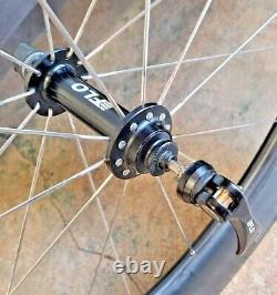 Flo 90 Wheelset Carbon Road Cycling Wheels Shimano/SRAM 11 sp Rim Brake