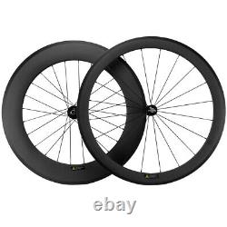 Front 50mm Rear 88mm Carbon Wheels 23mm V Shape 700C Road Bike Carbon Wheelset