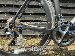 Fuji One. 1 Carbon Road Bike 56cm Ultegra R8000 Profile Design Full Carbon Wheels