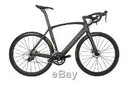 Full Carbon 700C Road Bike 11s Disc brake 56cm AERO Frame Wheels Racing Bicycle