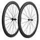 Full Carbon Fiber Road Bike Wheels Bicycle Wheelset 50mm U Shape 25mm Tubuless